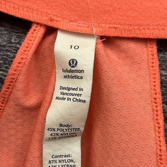 lululemon athletica Gray and pink Define Jacket size 10 - Picture 4 of 8